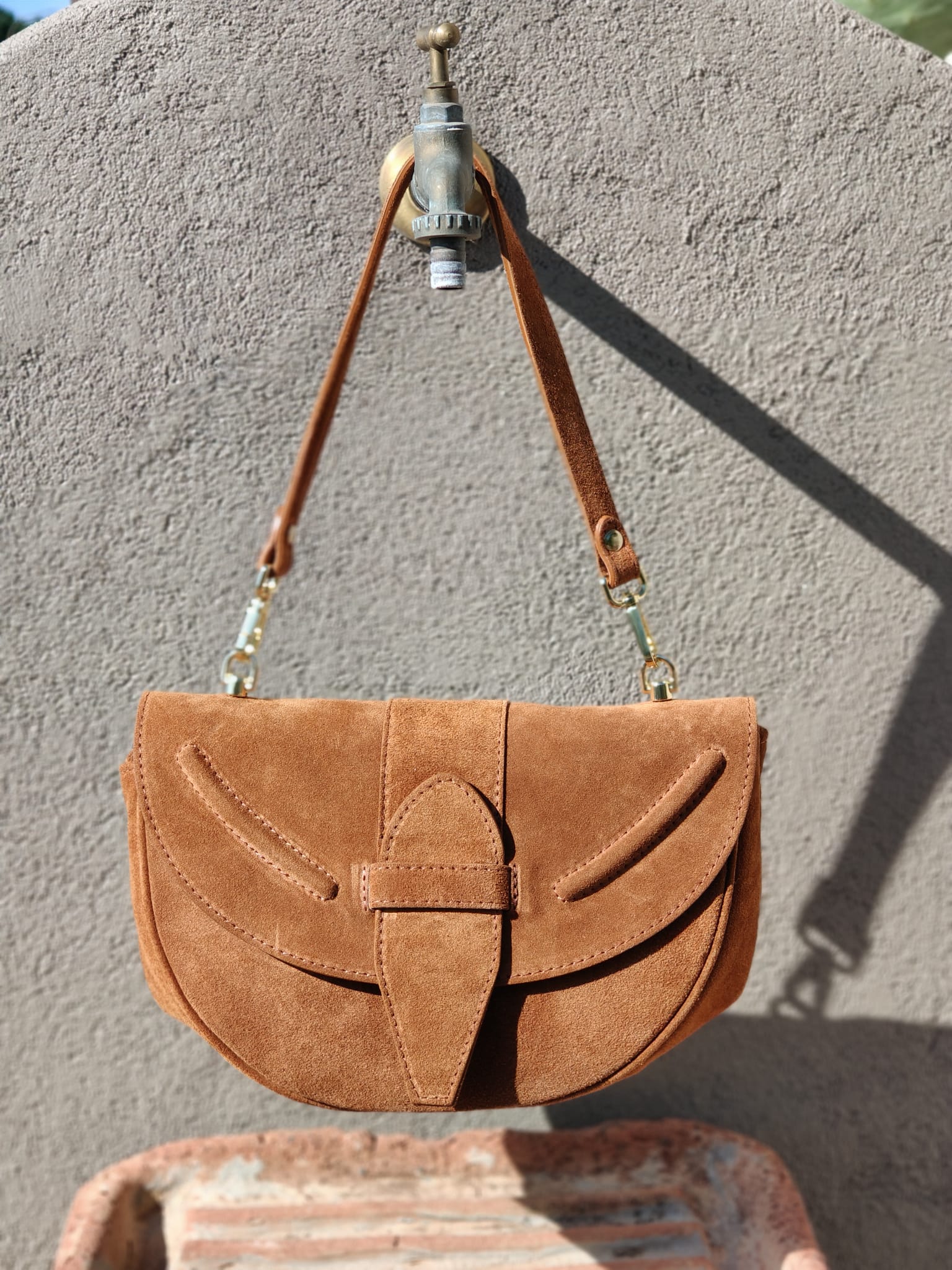Saddle Suede